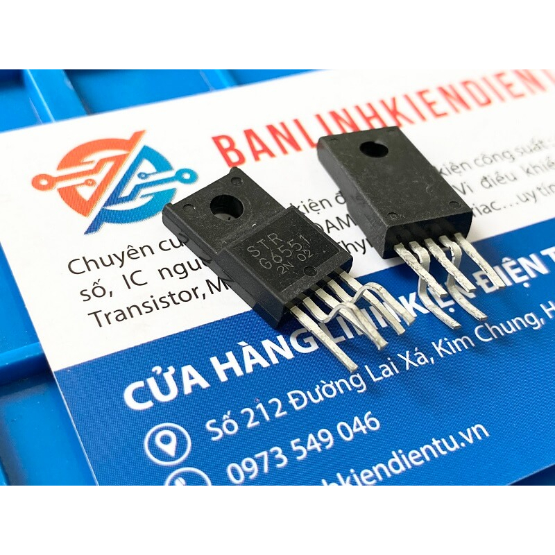 [Combo 2 chiếc] STRG6551, G6551, STR-G6551 IC Nguồn TO-220F-5