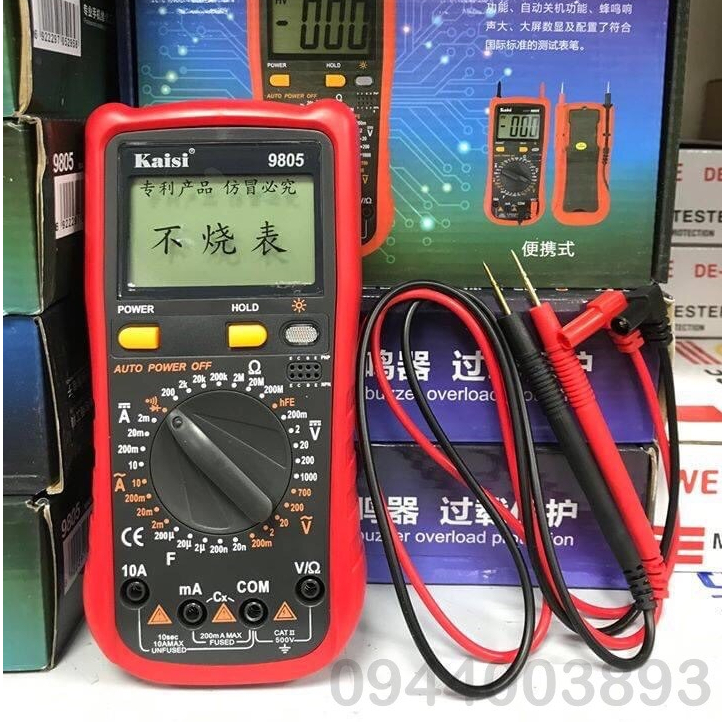 Đồng hồ vạn năng Kaisi 9805
