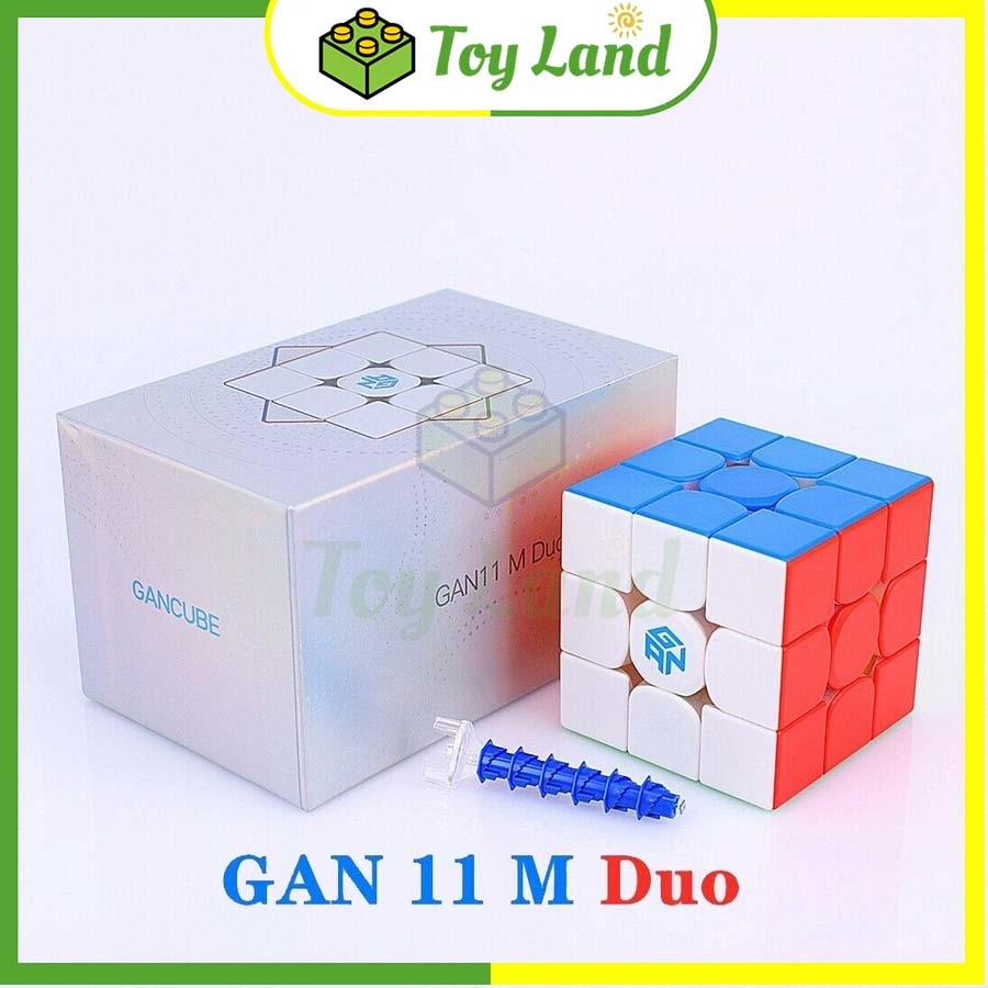 Rubik 3x3 Gan11M Pro Stickerless Có Nam Châm Rubic Gan 11 M Pro 3 Tầng 3x3x3 Đồ Chơi Lắp Ráp Xếp Hình
