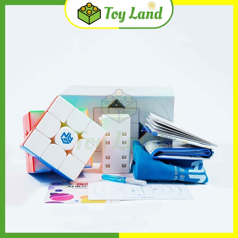 Rubik 3x3 Gan11M Pro Stickerless Có Nam Châm Rubic Gan 11 M Pro 3 Tầng 3x3x3 Đồ Chơi Lắp Ráp Xếp Hình