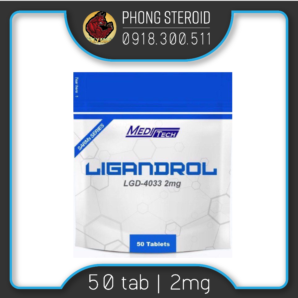 ⚡️SARM TĂNG CƠ⚡️ LlG4NDR0L (LGD4033) Bulking - CHÍNH HÃNG MEDITECH Gói 50 Viên