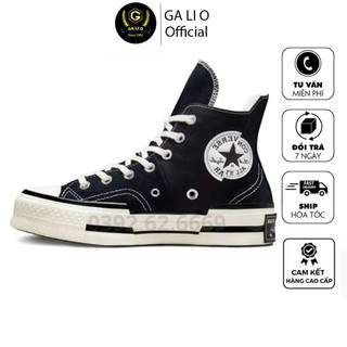 Giày thể thao sneaker cv chuck 70 plus đen hàng cao cấp full bill box