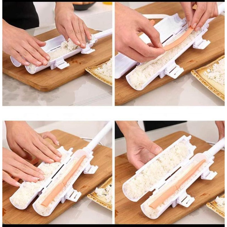 Dụng cụ làm cơm rong biển cuộn Sushi tiện lợi