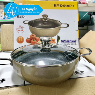 Nồi lẩu chống dính ELMICH 26cm sử dụng được mọi loại bếp