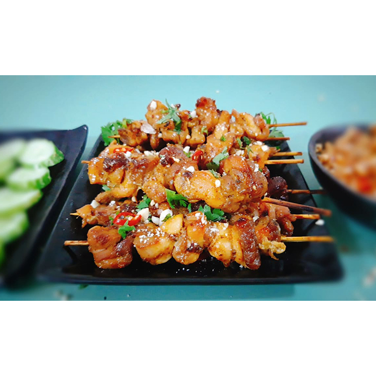 Thịt gà xiên que CP 500g - làm từ thịt gà CP tươi sạch, chiên nướng tiện lợi