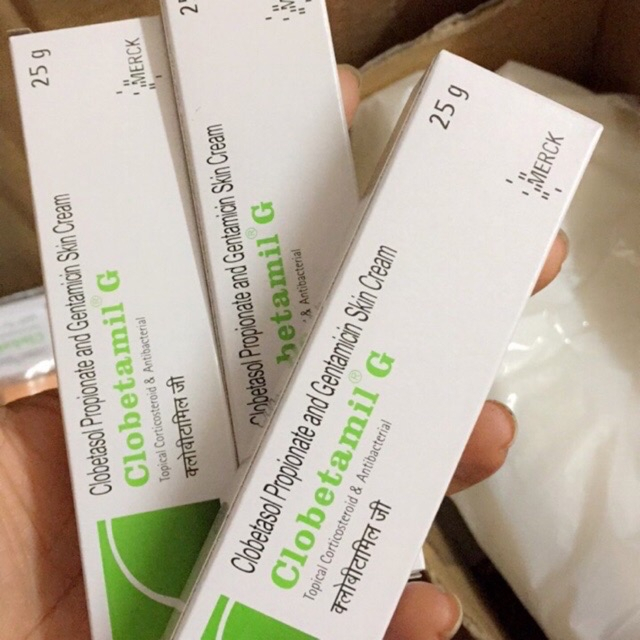 SET KEM THOA MỤN - NÁM - TÀN NHANG - Clobetaminl G & GARNIER Thái Lan