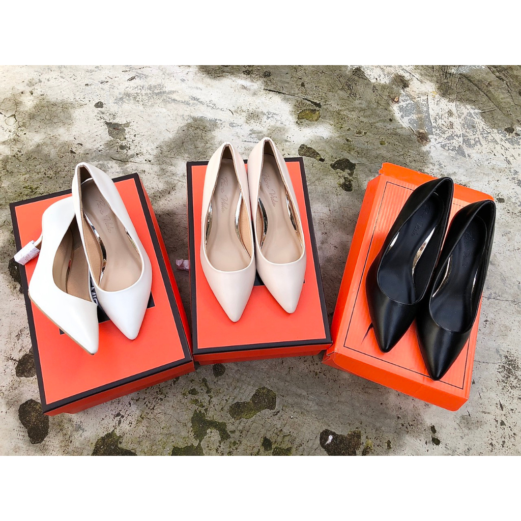 ẢNH THẬT Giày cao gót nữ 7 phân đủ màu trẻ đẹp phù lợp mọi lứa tuổi