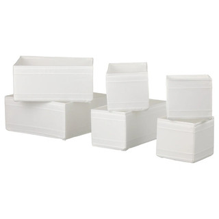 Hộp chia ngăn tủ 6pcs SKUBB IKEA chính hãng ( có sẵn)