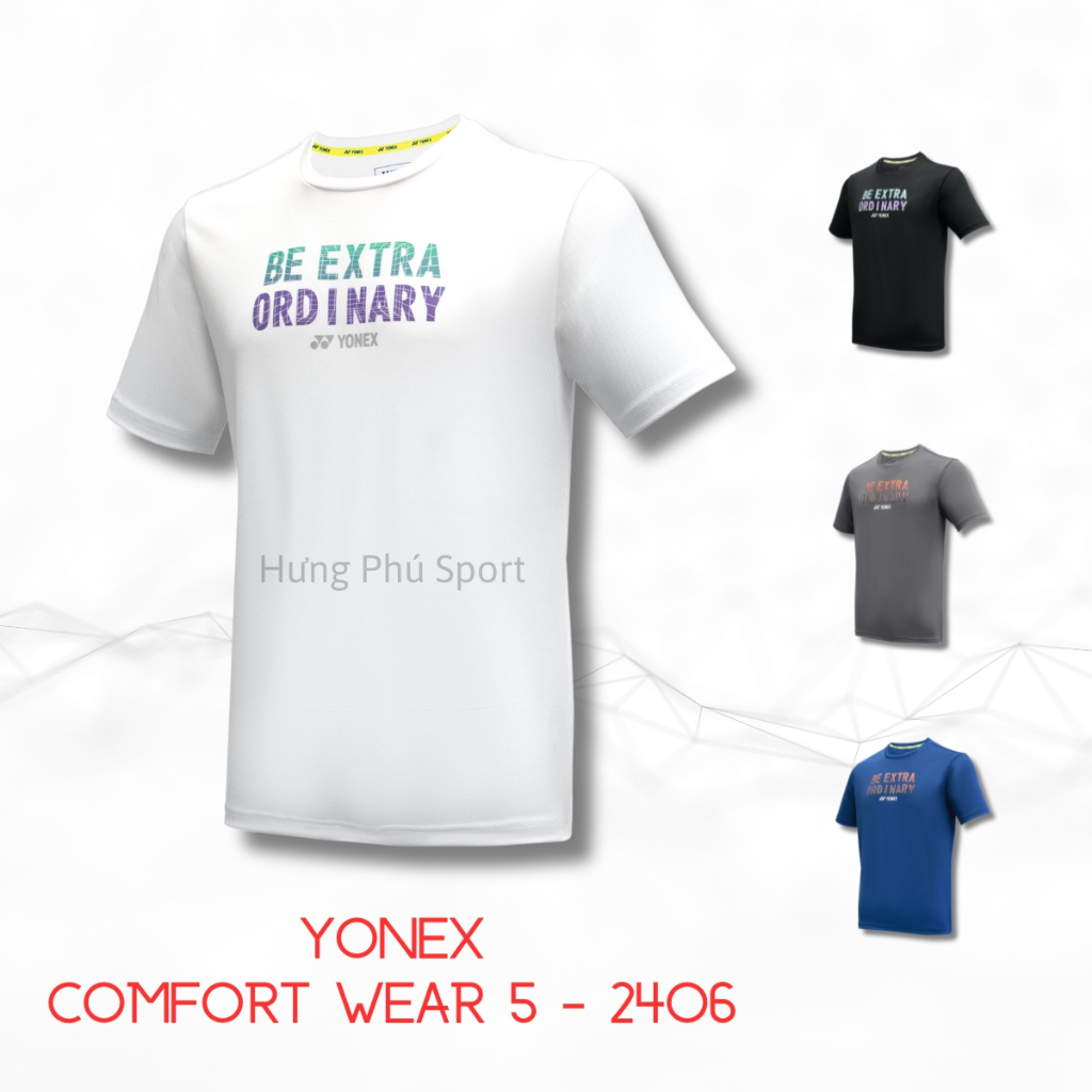 Áo Cầu Lông Nam Yonex Comfort Wear 5 - 2406 Chính Hãng (100% Original)