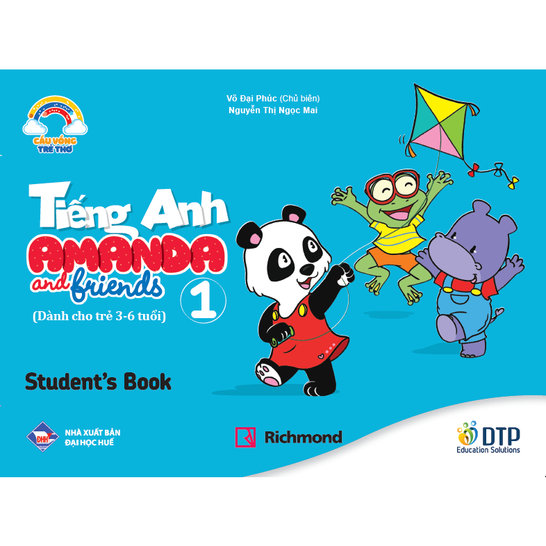 Sách - DTPbooks - Bộ sản phẩm Tiếng Anh Amanda and Friends 1 - Student's book & Workbook (SB+WB)