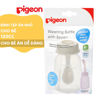 Bình tập ăn Pigeon 120CC/40Z