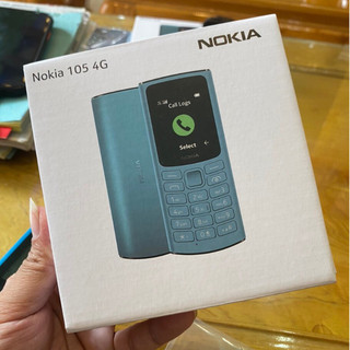 Điện thoại nokia 105 4g 2sim máy mới 100% fullbox bh 03 tháng