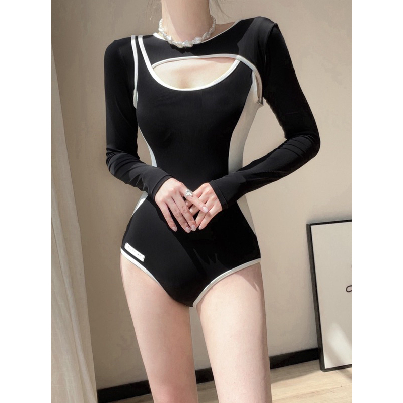 Bộ đồ bơi 3 mảnh đa phong cách kín đáo sexy, bikini dài tay kèm chân váy mặc rời