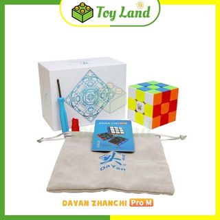 Rubik 3x3 zhanchi pro m dayan có nam châm stickerless rubic 3 tầng 3x3x3 không viền đồ chơi lắp ráp