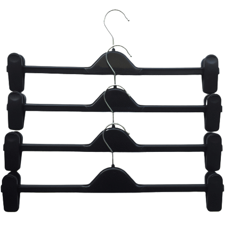 COMBO 10 MÓC NHỰA KẸP QUẦN ÁO MÀU ĐEN DÀI 30CM, ĐẦU MÓC THÉP KHÔNG GỈ XOAY 360 ĐỘ TIỆN DỤNG