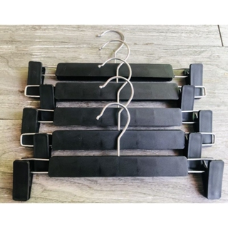 COMBO 10 MÓC NHỰA KẸP QUẦN ÁO MÀU ĐEN DÀI 30CM, ĐẦU MÓC THÉP KHÔNG GỈ XOAY 360 ĐỘ TIỆN DỤNG