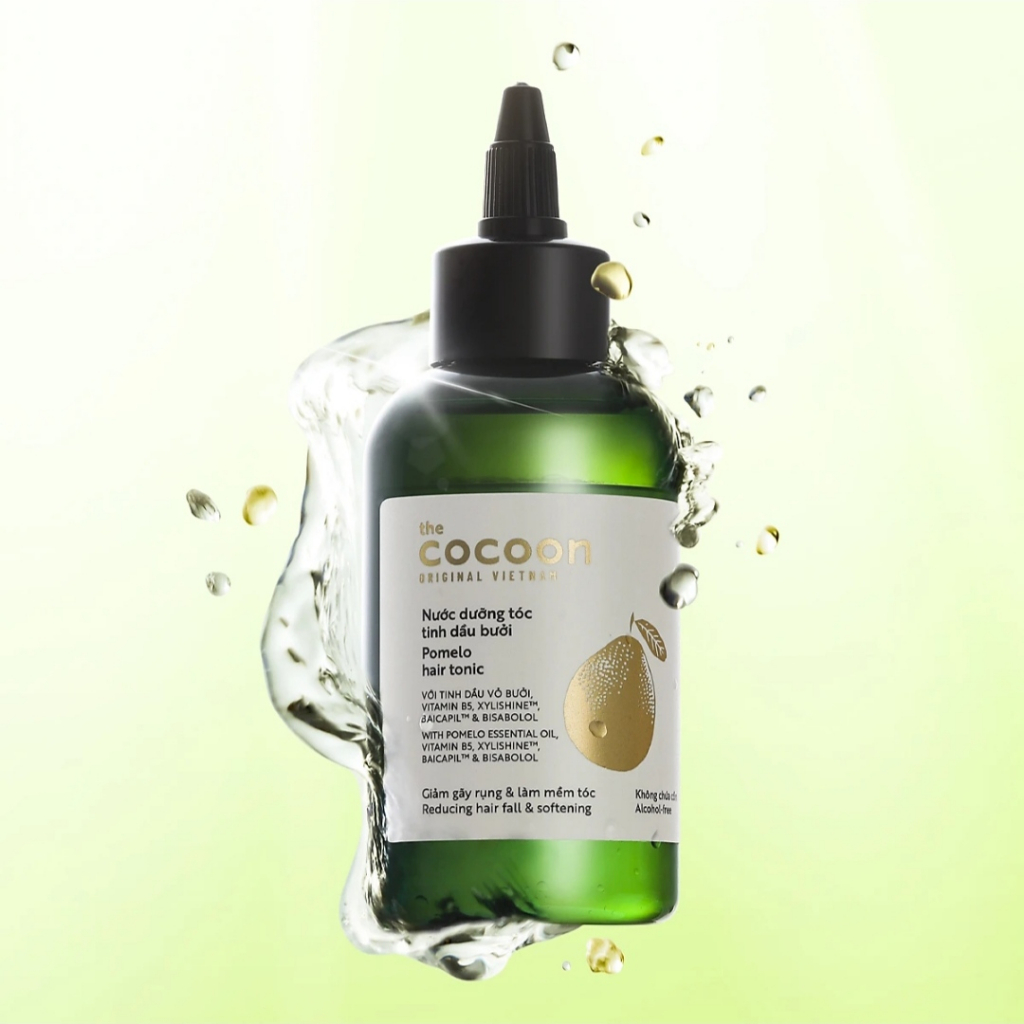 Xịt bưởi Cocoon ngăn rụng tóc kích thích mọc tóc 140ml - Thanh Mộc Hương Hà Tĩnh