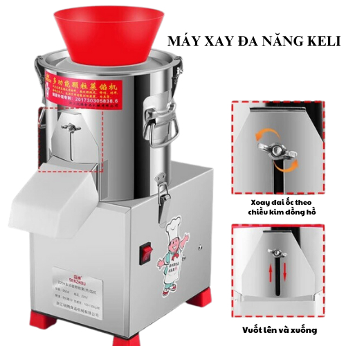 MÁY XAY ĐA NĂNG KELI MÁY XAY THỊT RAU CỦ QUẢ  ĐA NĂNG BẢO HÀNH 12 THÁNG