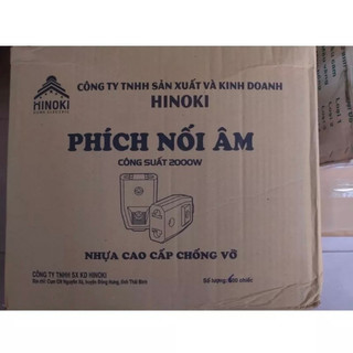 COMBO 10 CÁI PHÍCH CẮM ĐIỆN HINOKI