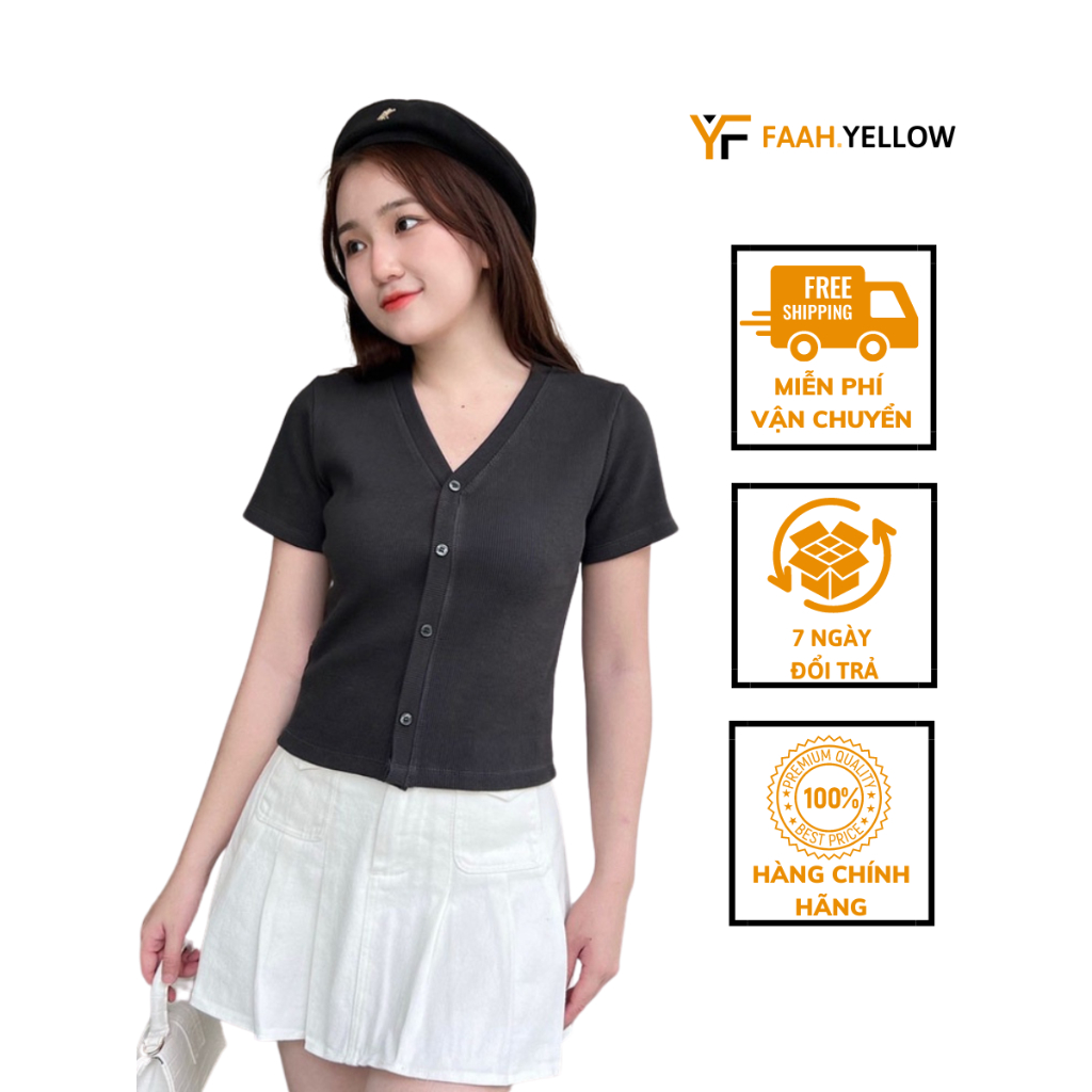 Áo thun nữ gân tay ngắn cổ tim MADELA bigsize dáng ôm, áo cổ tim ngắn tay chất thun tăm dày dặn