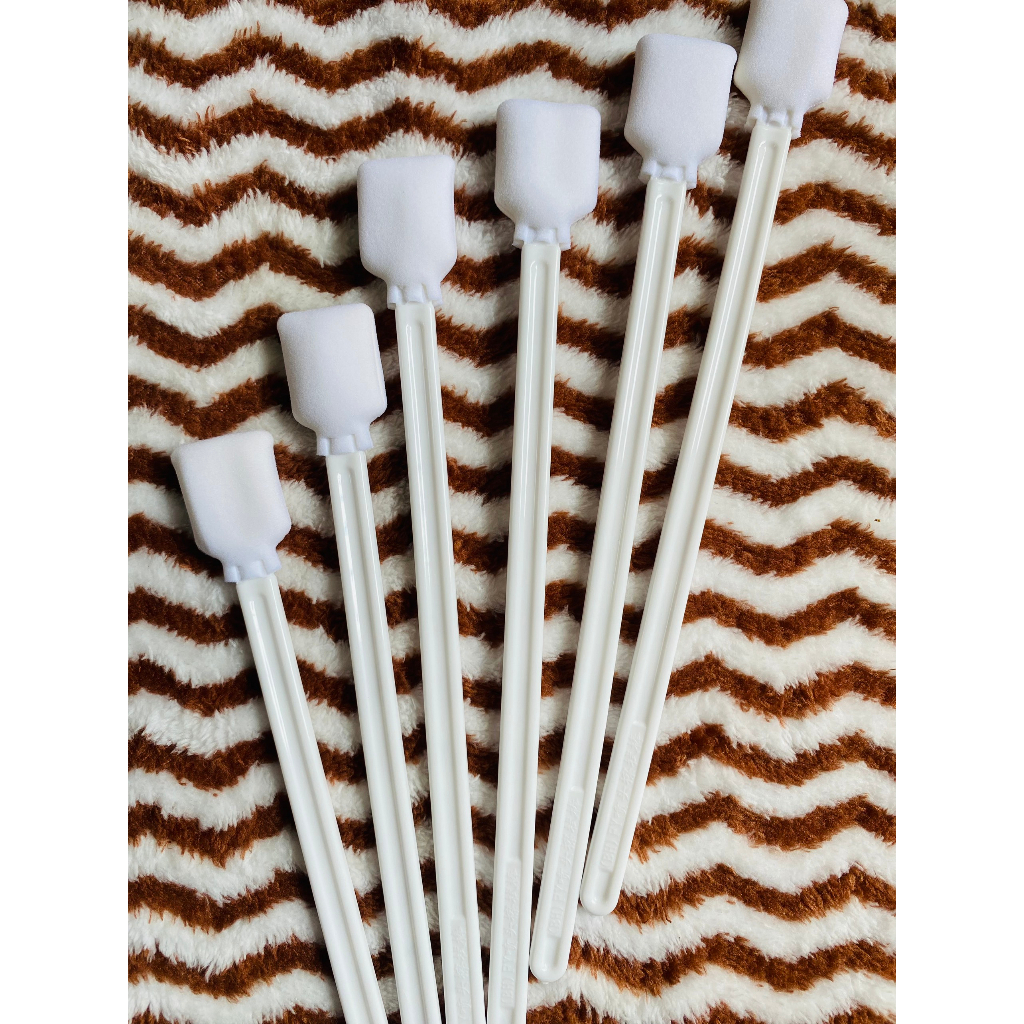 ✅COMBO QUE LAU ĐẦU PHUN✅Chổi lau/ Que lau đầu phun màu trắng dài 23cm dùng vệ sinh các loại đầu phun I3200,4720,...