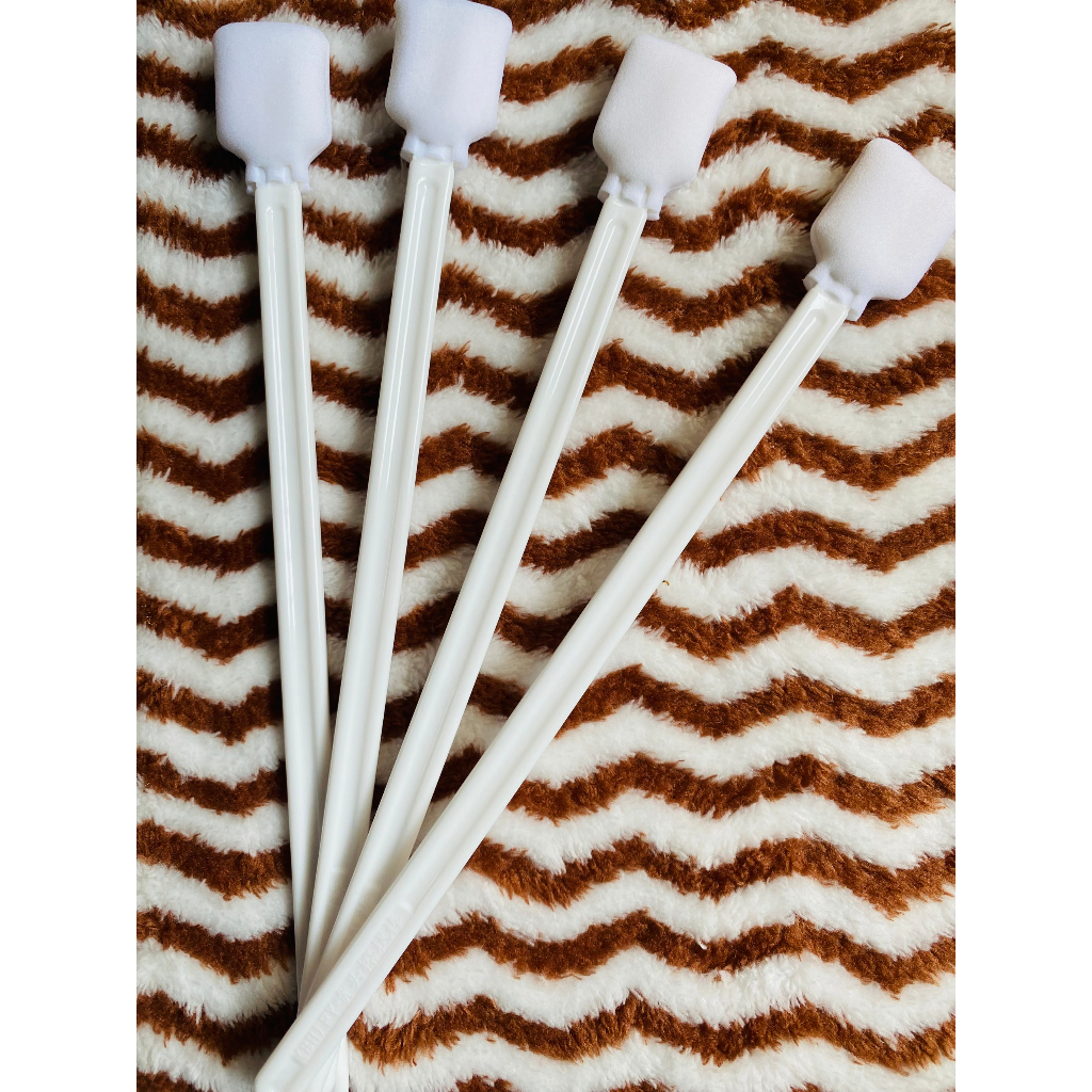 ✅COMBO QUE LAU ĐẦU PHUN✅Chổi lau/ Que lau đầu phun màu trắng dài 23cm dùng vệ sinh các loại đầu phun I3200,4720,...