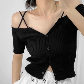 Áo len dây chéo nhỏ