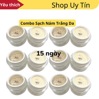 Kem Trắng Da Nám Mảng Nám Khói -Da Không Đều Màu .