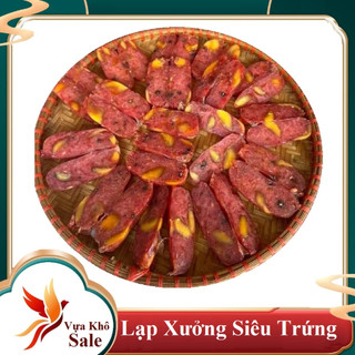 1kg lạp xưởng hồ lô trứng muối sóc trăng thượng hạng loại 1 hàng mới thơm ngon