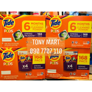 Viên giặt tide pods 168 viên/ mỹ
