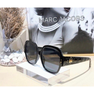 MẮT KÍNH HÀNG HIỆU Chữ DIO R CAO CẤP MẪU MỚI SIÊU SANG gọng tròn dáng oval phong cách retro màu đen