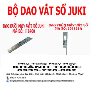 118460 dao dưới vắt sổ juki mo2500 máy may công nghiệp