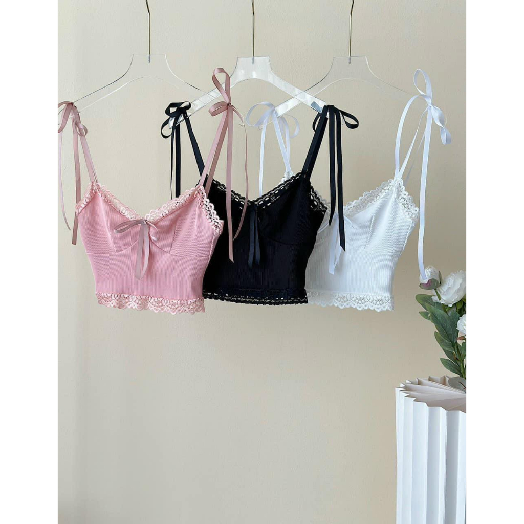 Aó Bra Hai Dây Phối Ren Siêu HOT A05 HP002