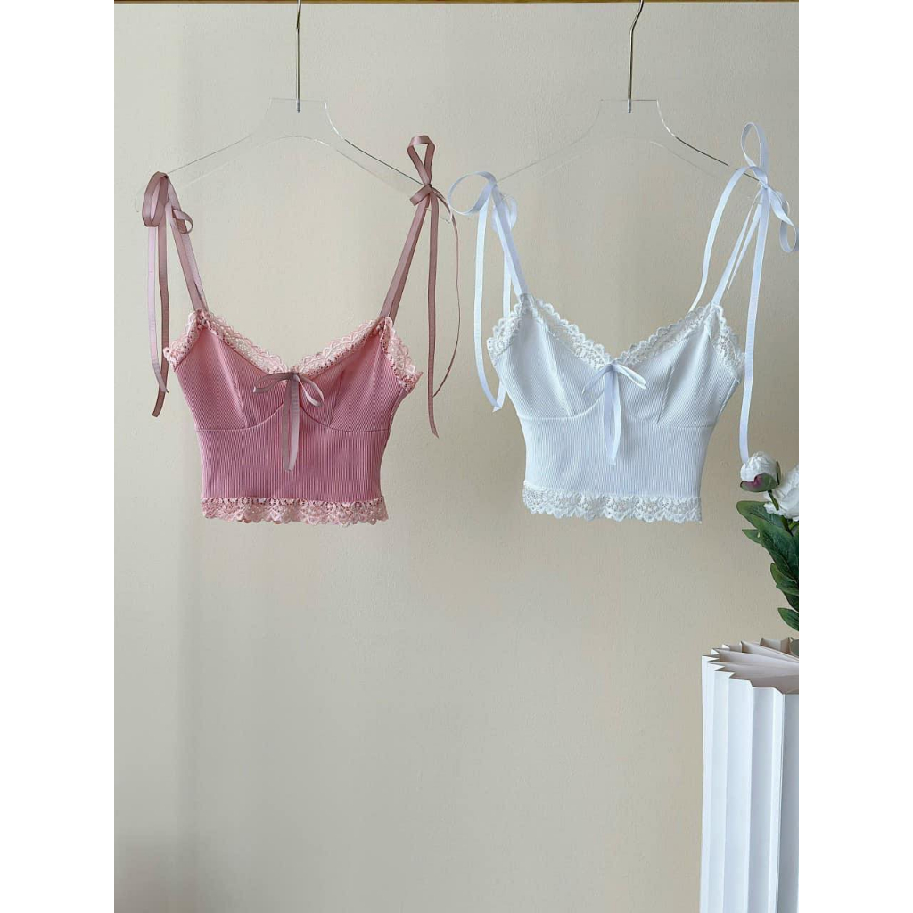 Aó Bra Hai Dây Phối Ren Siêu HOT A05 HP002