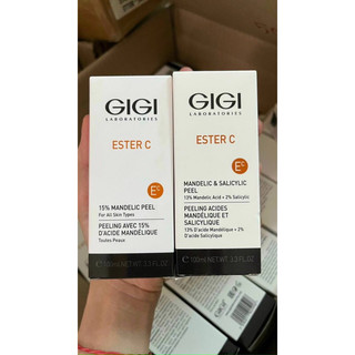 80 - peel tinh chất làm trắng đều màu,trẻ hoá da gigi peel ester c mandelic 15% 10ml