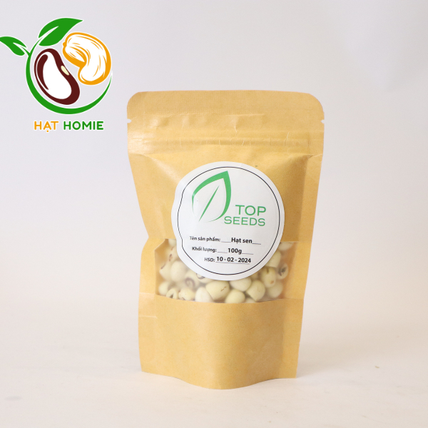 Hạt sen khô nấu chè, cháo, chưng yến táo đỏ thơm ngon