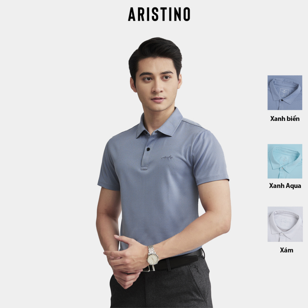 [MỚI] Áo polo ngắn tay ARISTINO phom Slim fit ôm vừa, 3 màu trẻ trung, dễ kết hợp trang phục - APS064S2