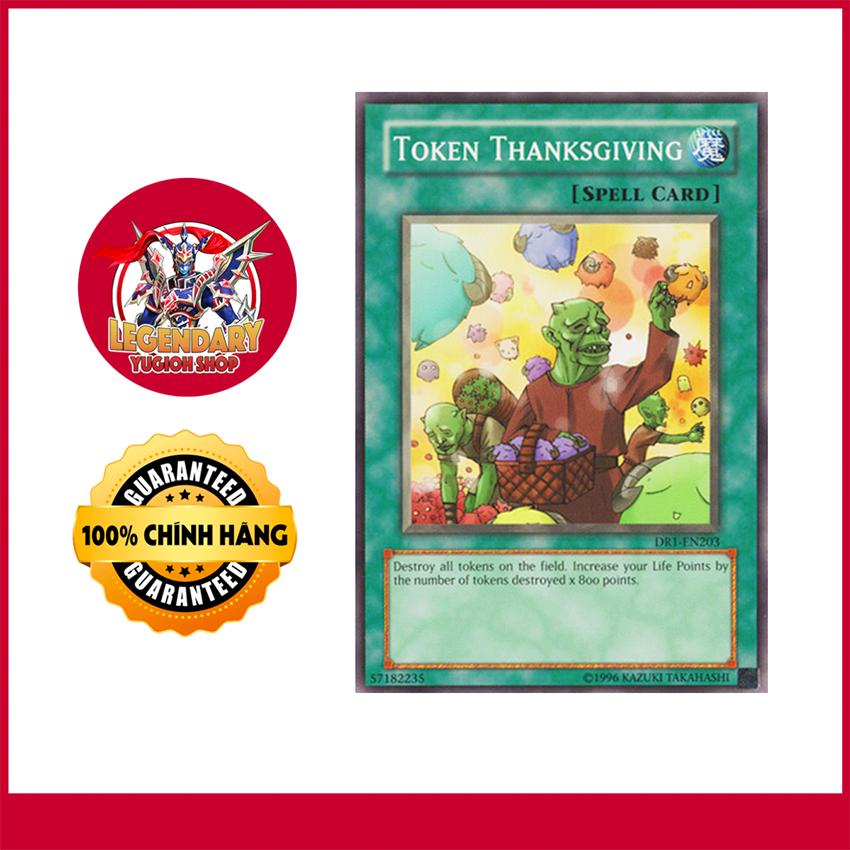 [Thẻ Bài Yugioh Chính Hãng] Token Thanksgiving