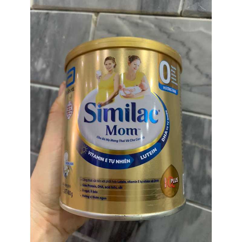 Sữa bầu Similac Mom 900g (Mẫu mới, HSD 02/2025)