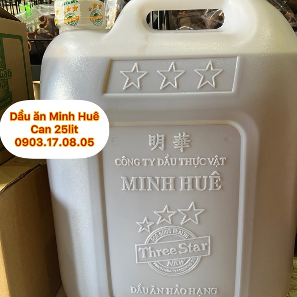 Dầu ăn Minh Huê Three Stars