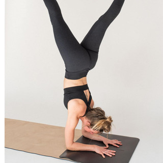 Thảm Tập Yoga Mini Hebeyoga Hỗ Trợ Chống Trơn Trượt Thấm Hút Mồ Hôi Cao Cấp