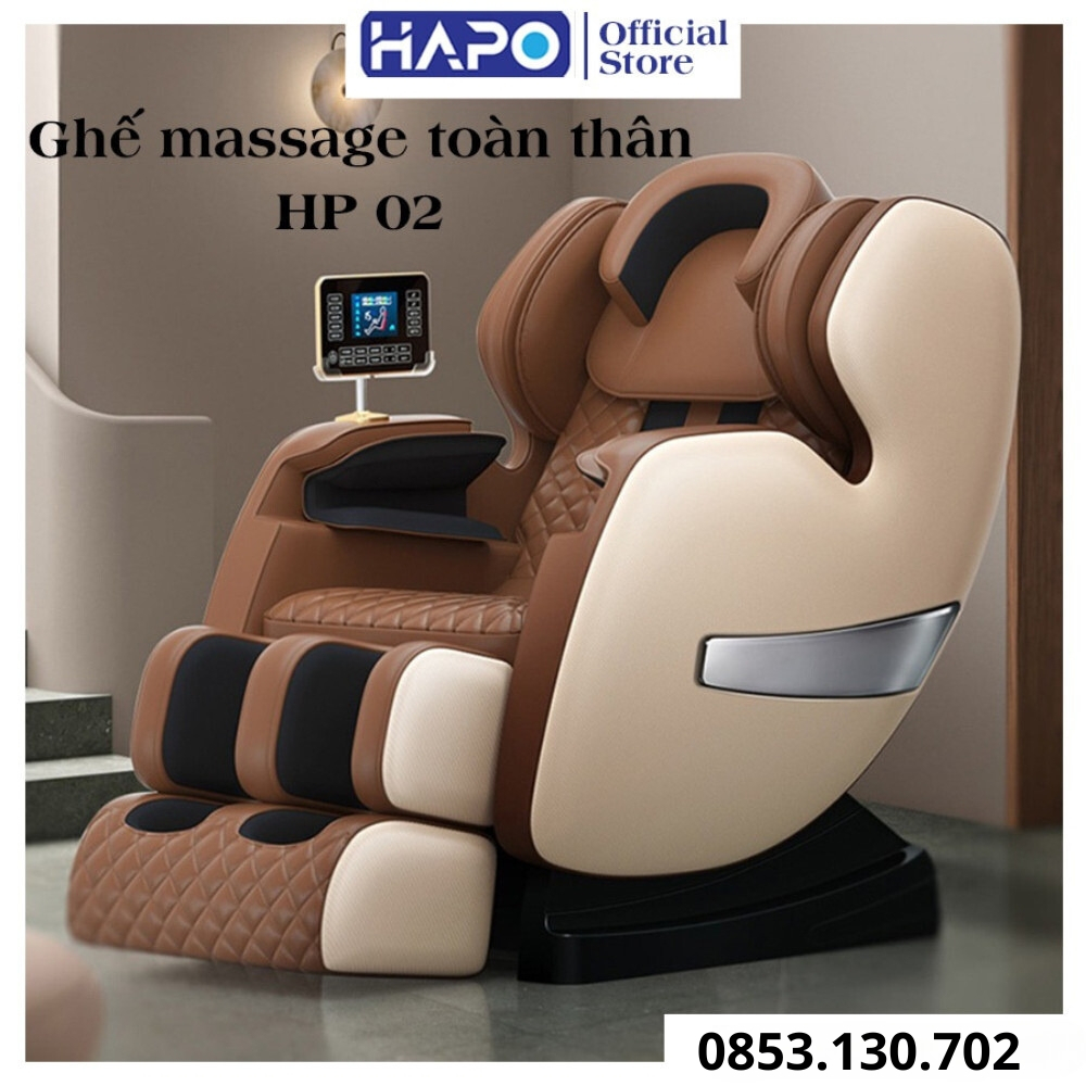 Ghế massage toàn thân cao cấp giá rẻ HP 02.Ghế massage toàn thân đa năng công nghệ cao trục sl massa toàn thân tự động