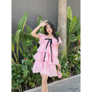 Đầm tâng voan mặc được 2 kiểu bigsize NQ523