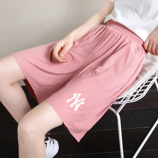 Quần đùi nữ đẹp xinh cute yego fashion chất liệu tăm lạnh in decal logo n & y