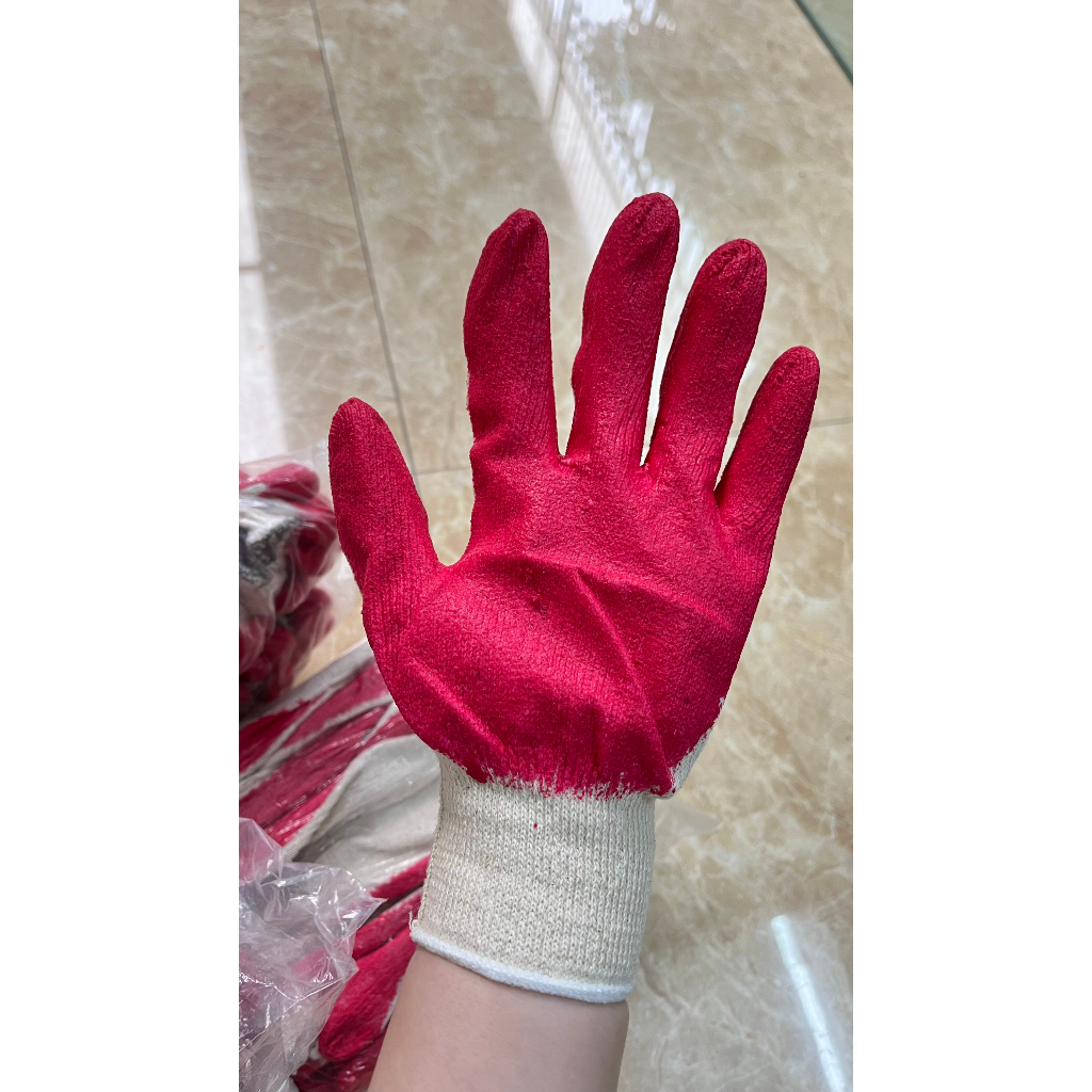 Găng tay Phòng sạch phủ PU Đầu ngón tay bàn bảo hộ lao động, găng tay phòng sạch phủ ngón cao su tăng độ bám ma sát