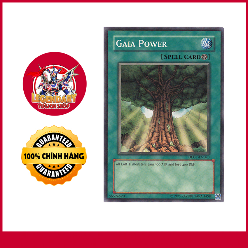 [Thẻ Bài Yugioh Chính Hãng] Gaia Power