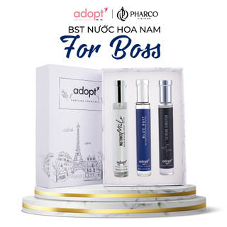 Nước hoa nam 𝐀𝐝𝐨𝐩𝐭' BST For Boss tinh dầu thơm chính hãng Pháp đẳng cấp phái mạnh độ lưu hương lâu