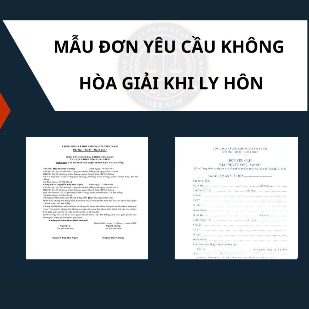 Mẫu đơn ly hôn thuận tình Tòa án nhân dân huyện Mê Linh, Hà Nội + Bản hướng dẫn viết đơn ly hôn, hồ sơ ly hôn