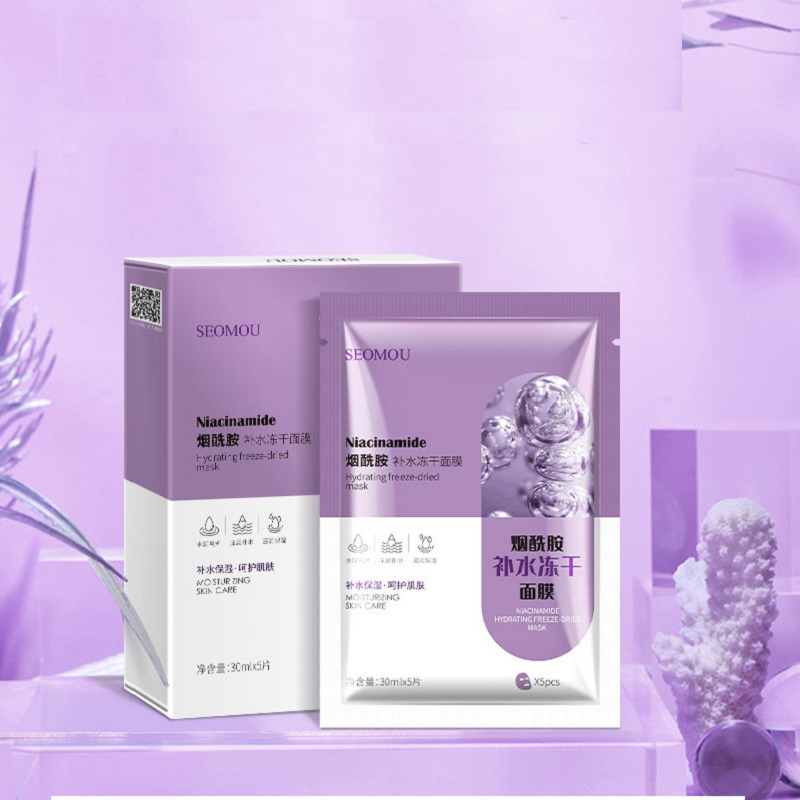 Mặt Nạ Tinh Chất Niacinamide SEOMOU Dưỡng Trắng, Cấp Ẩm Da (Lẻ 1 miếng) | BigBuy360 - bigbuy360.vn