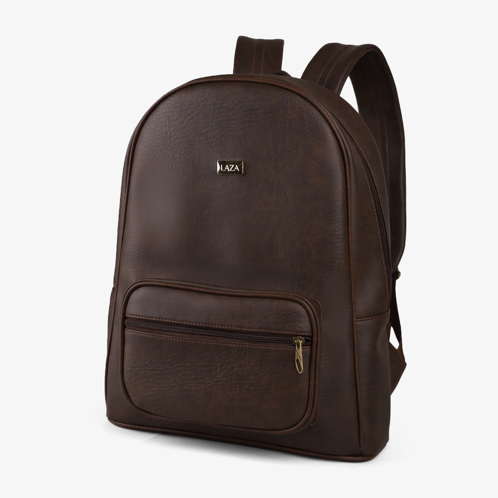 Balo da PU nhập khẩu chống thấm cao cấp đi học đi làm thời trang LAZA 564 Louis Backpack dòng Premium